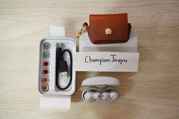 SONY WF-1000XM5 สีเทา จุก M เดิมไม่ผ่านการใช้งาน  รูปที่ 2