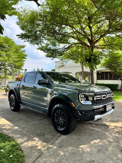 Ford Ranger 2022 Raptor 3.0L V6 Twin-Turbo EcoBoost 4x4 Pickup เบนซิน ไม่ติดแก๊ส เกียร์อัตโนมัติ เทา รูปที่ 2