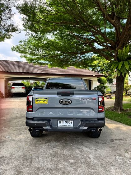 Ford Ranger 2022 Raptor 3.0L V6 Twin-Turbo EcoBoost 4x4 Pickup เบนซิน ไม่ติดแก๊ส เกียร์อัตโนมัติ เทา รูปที่ 4