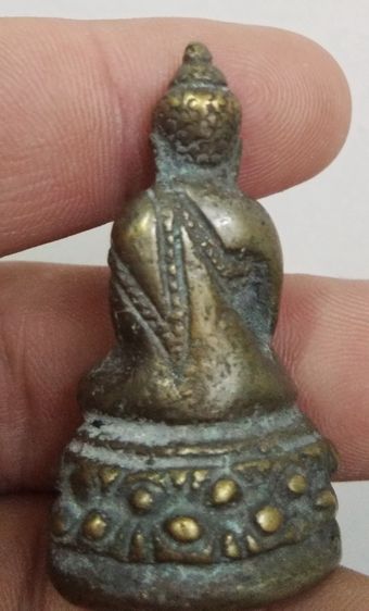3077-พระกริ่งเนื้อทองเหลืองเก่า ไม่ทราบที่  กริ่งไม่ดังนะครับ รูปที่ 2