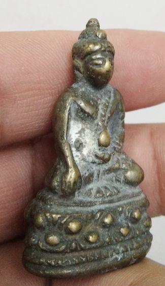 3077-พระกริ่งเนื้อทองเหลืองเก่า ไม่ทราบที่  กริ่งไม่ดังนะครับ รูปที่ 17