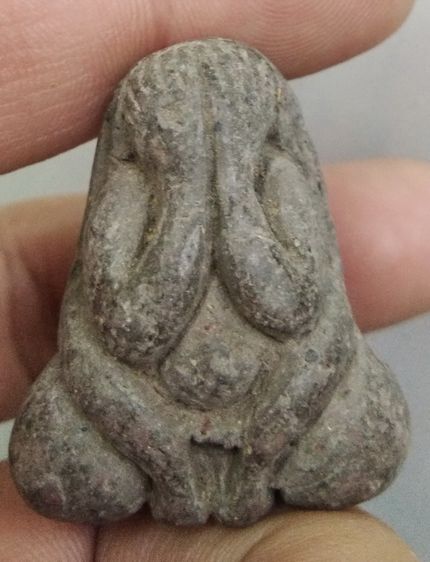 3078-พระปิดตาเนื้อผงเก่า รูปที่ 17