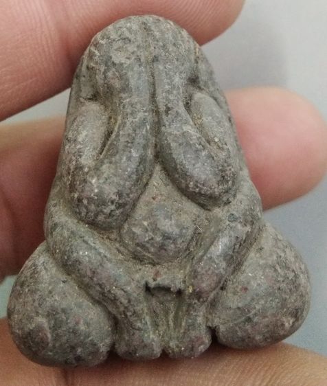 3078-พระปิดตาเนื้อผงเก่า รูปที่ 6