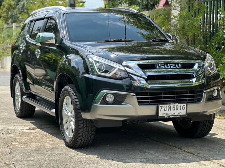 Isuzu MU-X 2017 3.0 Utility-car ดีเซล ไม่ติดแก๊ส เกียร์อัตโนมัติ ดำ รูปที่ 2