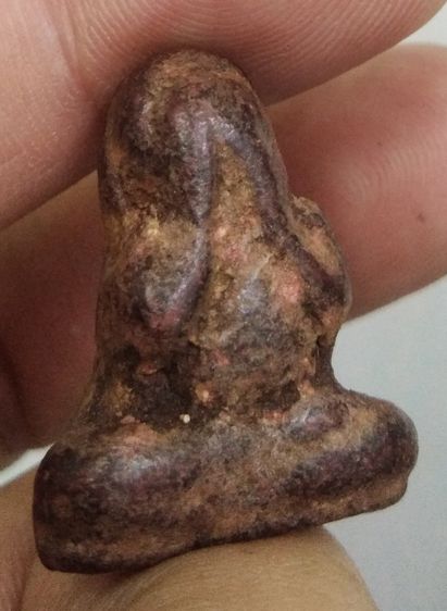 3080-พระปิดตาเนื้อผงทาชาดเก่า รูปที่ 8