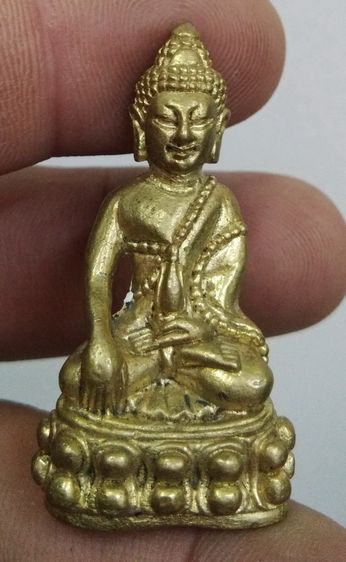 3081-กริ่งหลวงปู่ทิม วัดละหารไร่ เนื้อทองเหลือง ใต้ฐานอุดกริ่ง ตอกโค๊ตรูปหยดน้ำตัว ท รูปที่ 5