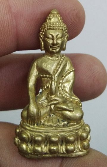 3081-กริ่งหลวงปู่ทิม วัดละหารไร่ เนื้อทองเหลือง ใต้ฐานอุดกริ่ง ตอกโค๊ตรูปหยดน้ำตัว ท รูปที่ 10