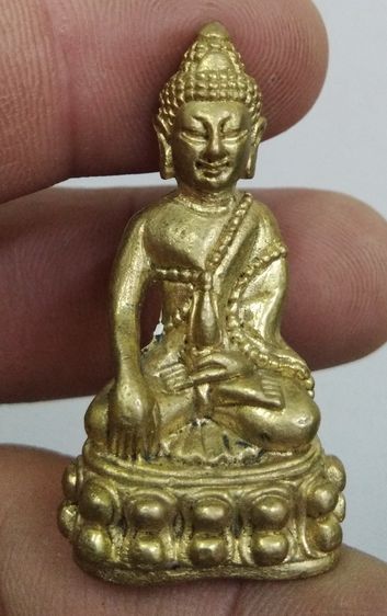 3081-กริ่งหลวงปู่ทิม วัดละหารไร่ เนื้อทองเหลือง ใต้ฐานอุดกริ่ง ตอกโค๊ตรูปหยดน้ำตัว ท