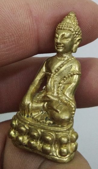 3081-กริ่งหลวงปู่ทิม วัดละหารไร่ เนื้อทองเหลือง ใต้ฐานอุดกริ่ง ตอกโค๊ตรูปหยดน้ำตัว ท รูปที่ 13