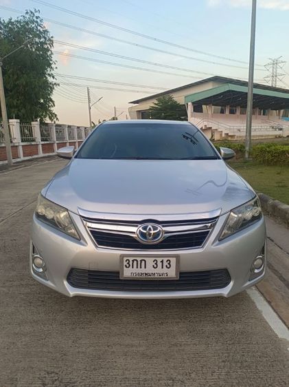 Toyota Camry 2012 2.5 Hybrid Sedan ไฮบริด เกียร์อัตโนมัติ บรอนซ์เงิน รูปที่ 4