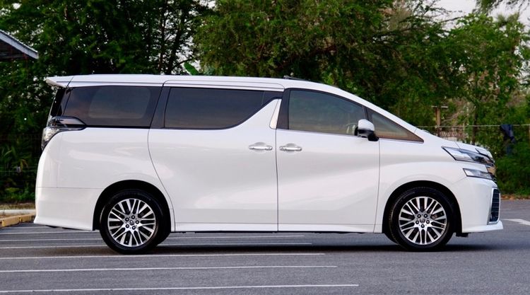 Toyota Vellfire 2017 2.5 Z G Edition Van เบนซิน ไม่ติดแก๊ส เกียร์อัตโนมัติ ขาว รูปที่ 4