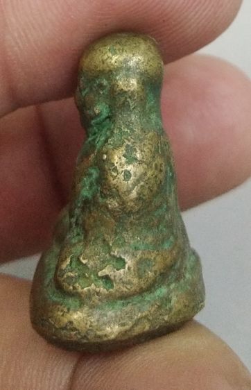 3088-รูปหล่อหลวงพ่อเงิน วัดบางคลาน เนื้อทองเหลืองเก่า รูปที่ 10