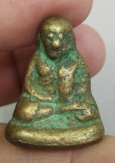 3088-รูปหล่อหลวงพ่อเงิน วัดบางคลาน เนื้อทองเหลืองเก่า รูปที่ 15