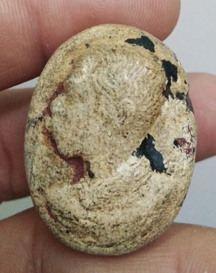 3089-รัชกาลที่ 5 เนื้อผงเก่าหลังครุฑ รูปที่ 10