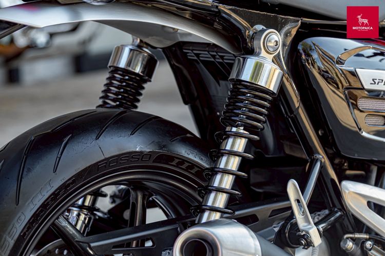 Triumph SpeedTwin1200 ปี2022 เจ้าของเดียว วิ่ง7,000km ประกันชั้น1 รูปที่ 10