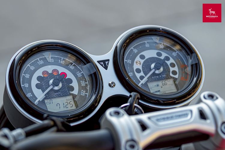 Triumph SpeedTwin1200 ปี2022 เจ้าของเดียว วิ่ง7,000km ประกันชั้น1 รูปที่ 5
