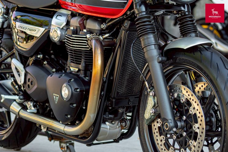 Triumph SpeedTwin1200 ปี2022 เจ้าของเดียว วิ่ง7,000km ประกันชั้น1 รูปที่ 7