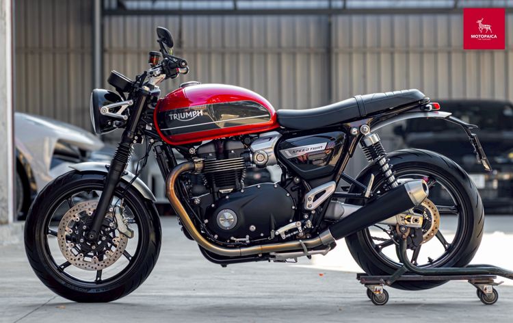 Triumph SpeedTwin1200 ปี2022 เจ้าของเดียว วิ่ง7,000km ประกันชั้น1 รูปที่ 3