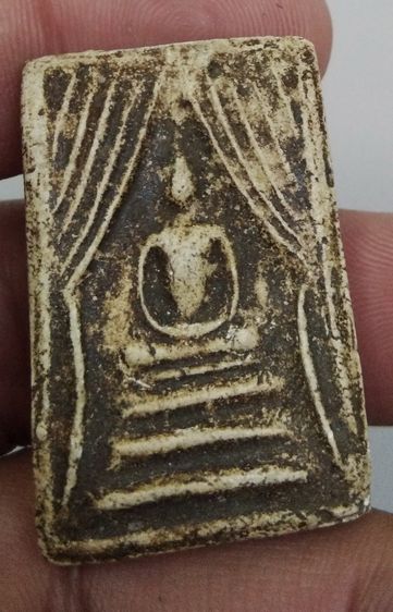 3099-สมเด็จแหวกม่านหลวงพ่อกวย วัดโฆษิตตารามจ.ชัยนาท เนื้อผงเก่า รูปที่ 6