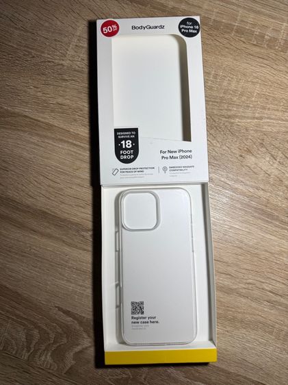 ขายเคสiPhone 16 Pro Max  แบบใสด้าน รูปที่ 2