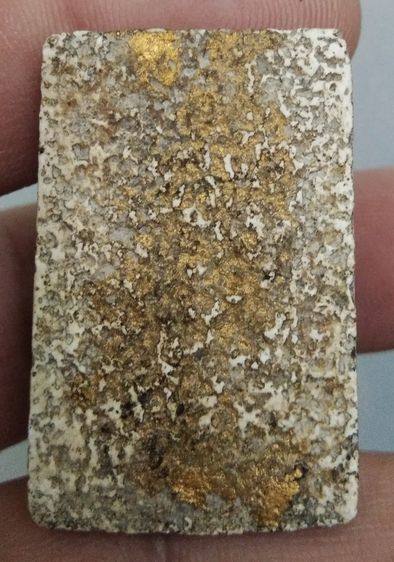 3106-พระสมเด็จเนื้อผงเก่าทาสีทอง รูปที่ 7