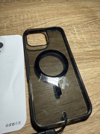 ขายเคส iPhone 16 Pro Max แบบใส สีเทาชา รูปที่ 2