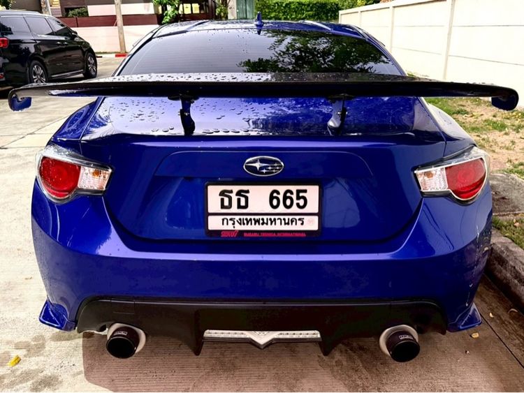 Subaru BRZ 2015 2.0 เบนซิน ไม่ติดแก๊ส เกียร์อัตโนมัติ น้ำเงิน รูปที่ 4