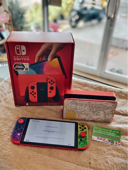 - Nintendo Switch Oled Mario Red Edition