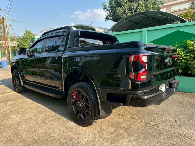 Ford Ranger 2024 2.0 Bi-Turbo 4WD Stormtrak Pickup ดีเซล ไม่ติดแก๊ส เกียร์อัตโนมัติ ดำ รูปที่ 4