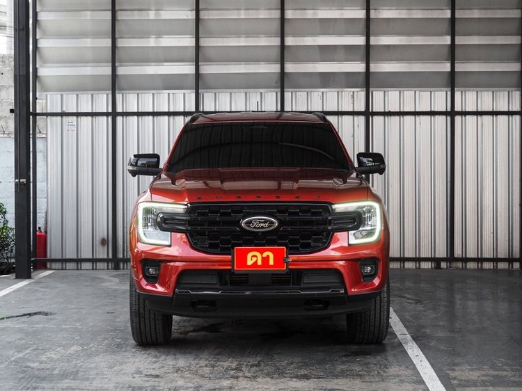 Ford Everest 2023 2.0 Turbo Titanium Sport Utility-car ดีเซล ไม่ติดแก๊ส เกียร์อัตโนมัติ ส้ม รูปที่ 2