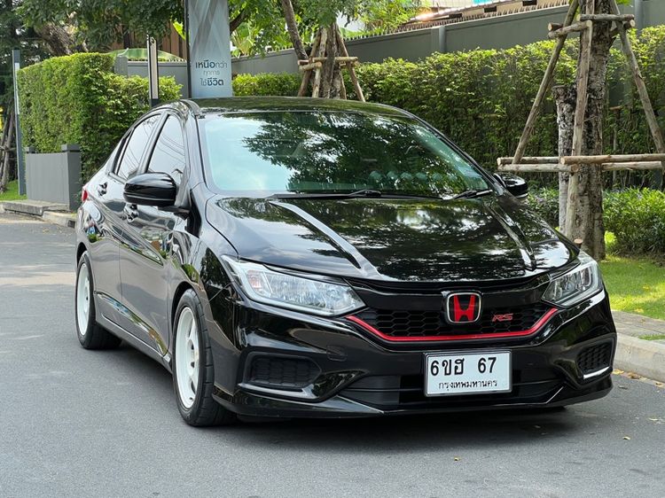 Honda City 2014 1.5 S i-VTEC Sedan เบนซิน เกียร์อัตโนมัติ ดำ รูปที่ 3