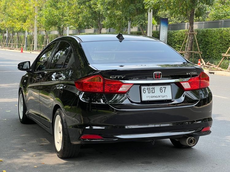 Honda City 2014 1.5 S i-VTEC Sedan เบนซิน เกียร์อัตโนมัติ ดำ รูปที่ 4