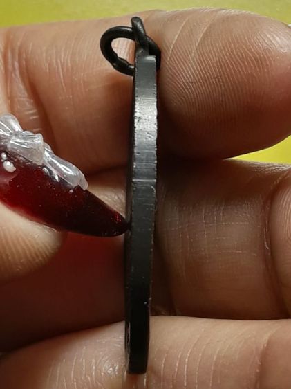 เหรียญหลวงพ่อคง วัดบางกะพ้อม เนื้อทองแดงรมดำ รูปที่ 3