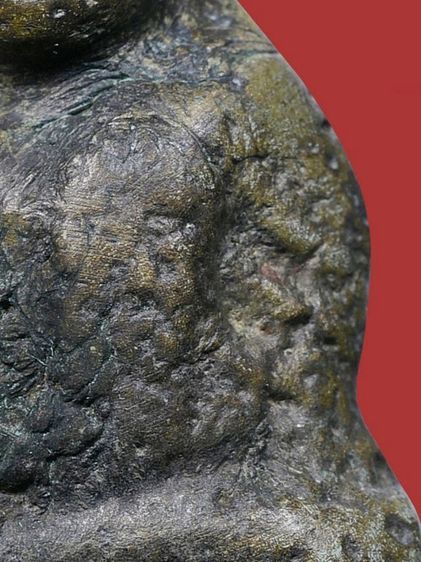 เนื้อขันลงหิน หายาก เก่า,ย่น รูปหล่อหลวงพ่อเงิน วัดบางคลาน พิมพ์ขี้ตา 3 ชาย  รูปที่ 9