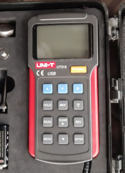 เครื่องวัดแรงสั่นสะเทือน วัดแรงสั่น UNI-T 315A  รูปที่ 8