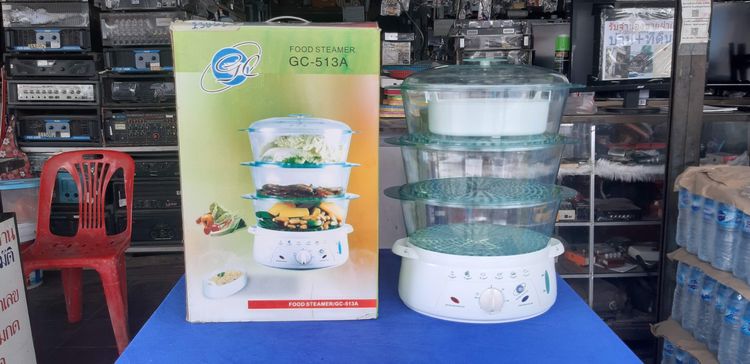 หม้อนึ่งตู้นึ่งไฟฟ้าเนสโก้ 3 ชั้น  รุ่น GC-513A รูปที่ 8
