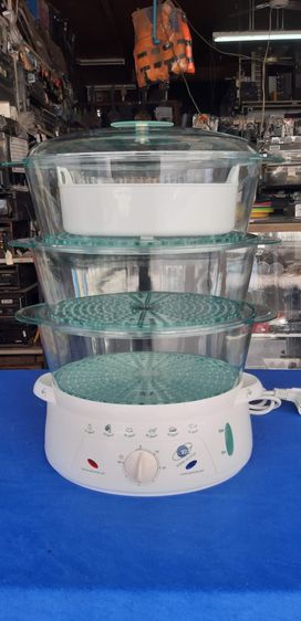 หม้อนึ่งตู้นึ่งไฟฟ้าเนสโก้ 3 ชั้น  รุ่น GC-513A รูปที่ 2