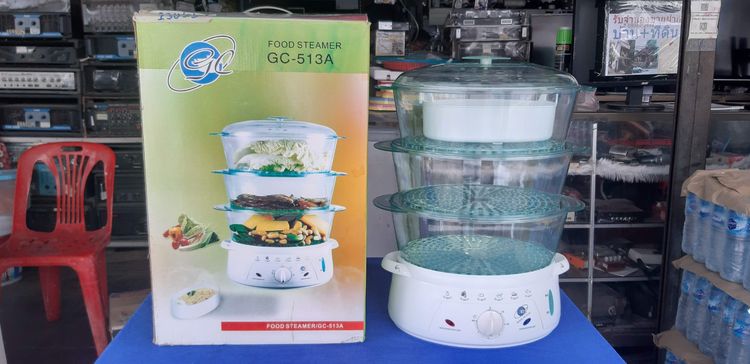 หม้อนึ่งตู้นึ่งไฟฟ้าเนสโก้ 3 ชั้น  รุ่น GC-513A