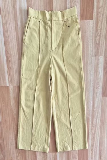 กางเกงขายาวเอวสูง จาก gu แท้ๆ