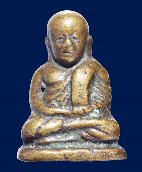 พระบ้านเก่าเก็บ รูปหล่อหลวงพ่อเงิน พิมพ์นิยม เก่า รูปที่ 2