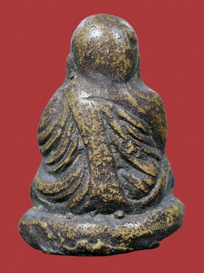 เนื้อเก่าแห้ง พระรูปหล่อหลวงพ่อเงิน วัดบางคลาน พิมพ์ขี้ตา 4 ชาย เก่า รูปที่ 13