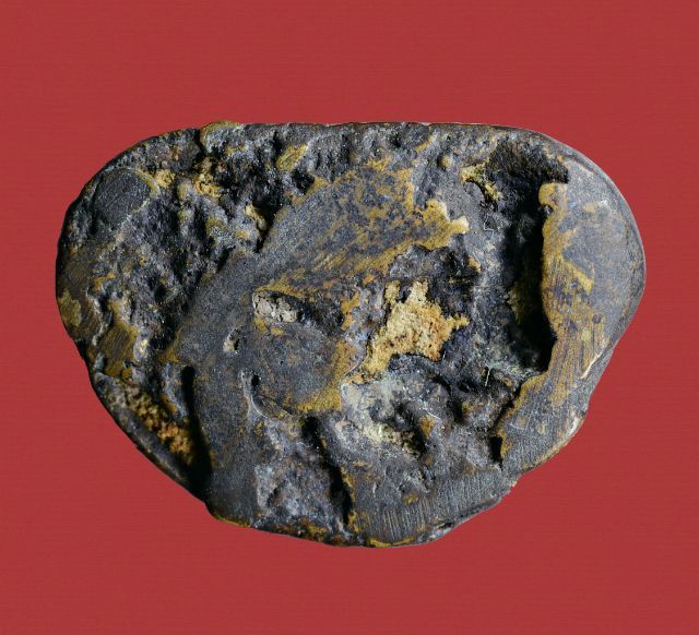 เนื้อเก่าแห้ง พระรูปหล่อหลวงพ่อเงิน วัดบางคลาน พิมพ์ขี้ตา 4 ชาย เก่า รูปที่ 12