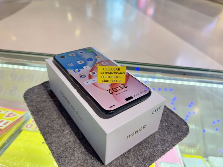Honor 400 Pro 512GB สวยไร้รอย ประกันศูนย์ไทย11เดือน ครบกล่อง รูปที่ 5
