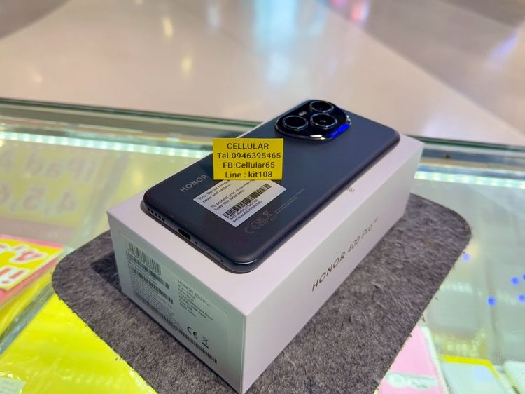 Honor 400 Pro 512GB สวยไร้รอย ประกันศูนย์ไทย11เดือน ครบกล่อง รูปที่ 9