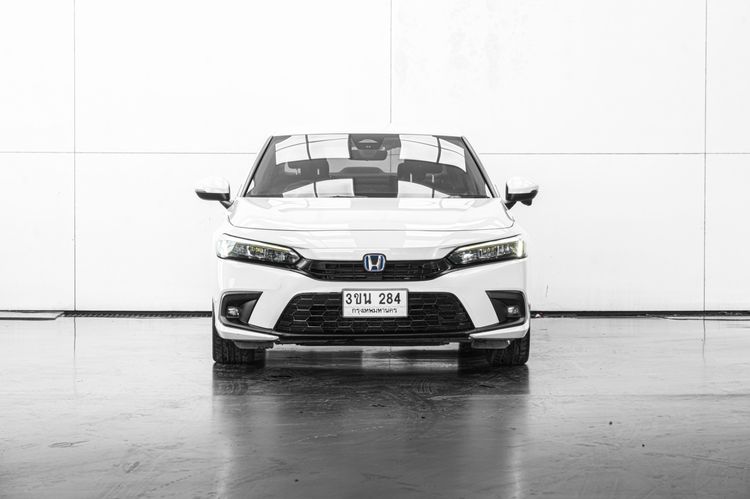 Honda Civic 2022 2.0 eHEV EL+ Sedan เบนซิน ไม่ติดแก๊ส เกียร์อัตโนมัติ ขาว รูปที่ 3