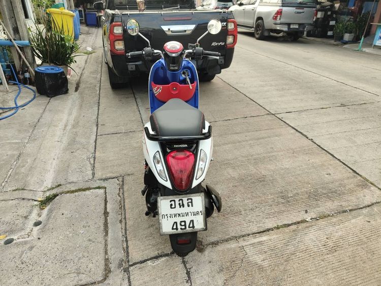 🛵ยังไงก็ขาย SCOOPY-i ปี 55 เครื่องดี สีสวย สตาร์ทมือ เล่มชุดโอนครบ+เปลี่ยนถ่ายน้ำมันเครื่องฟรี ส่งฟรี30 ก.ม รูปที่ 5