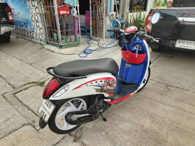 🛵ยังไงก็ขาย SCOOPY-i ปี 55 เครื่องดี สีสวย สตาร์ทมือ เล่มชุดโอนครบ+เปลี่ยนถ่ายน้ำมันเครื่องฟรี ส่งฟรี30 ก.ม รูปที่ 7