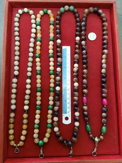 สร้อยห้อยพระทำจากหินสี ลดราคาเส้นละ120บาท รูปที่ 7