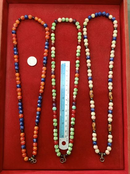 สร้อยห้อยพระทำจากหินสี ลดราคาเส้นละ120บาท รูปที่ 3