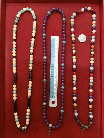 สร้อยห้อยพระทำจากหินสี ลดราคาเส้นละ120บาท รูปที่ 5